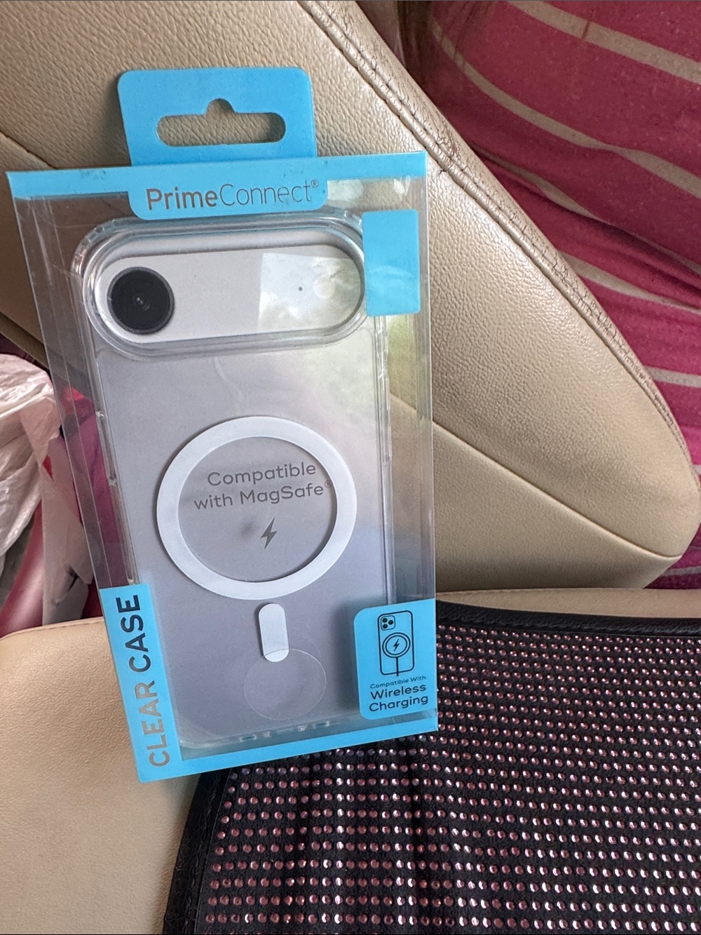 PrimeConnect Clear MagSafe Case for IPhone 17 Air (NEW)